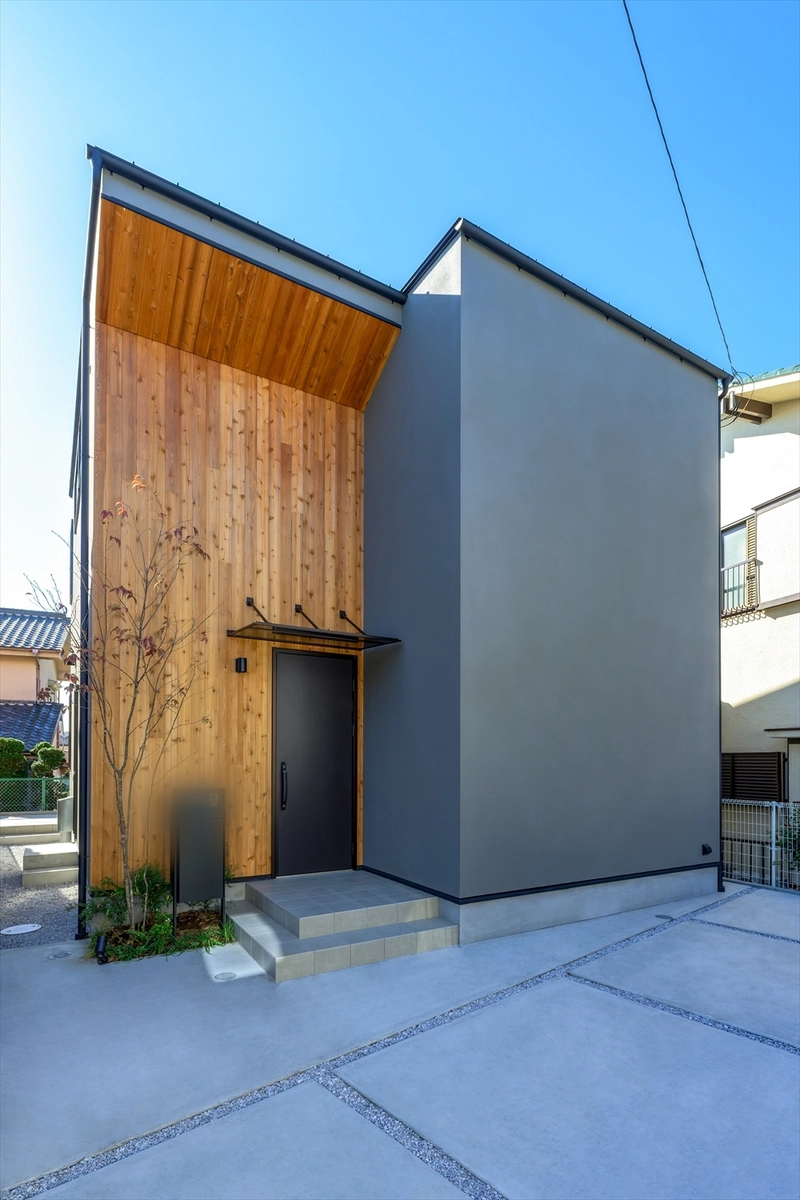 「ゆとり」のある家の外観