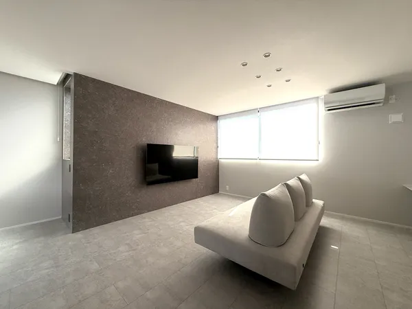 光を設計した2階リビングの家のリビング