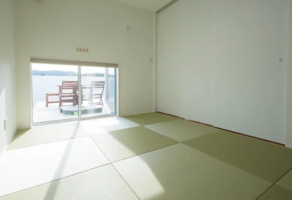 家族を感じる家の和室・畳スペース