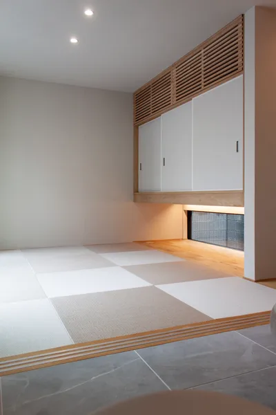 都市に溶け込むプライベートリゾートの和室・畳スペース