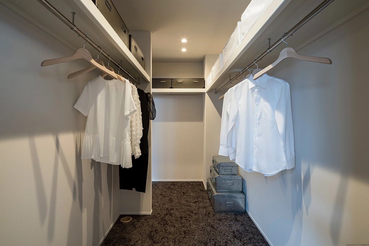 珈琲の薫る家のクローゼット