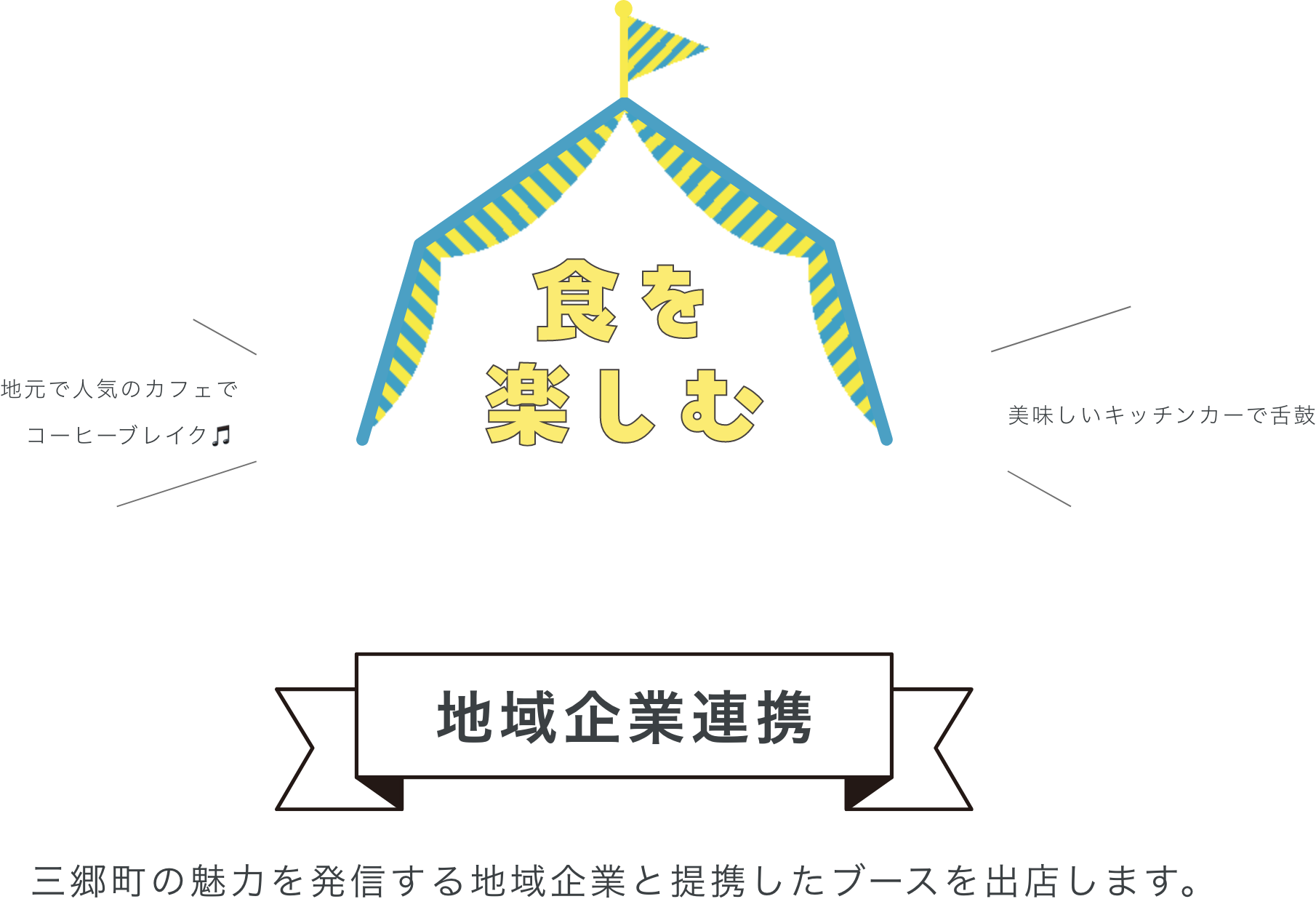 食を楽しむ
